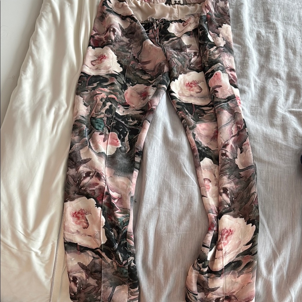 Haute Hippie Multicolor Floral Pants